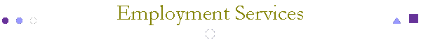 Employment Services