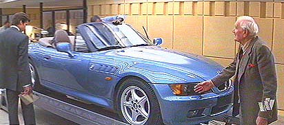 BMW Z3 in the film Goldeneye
