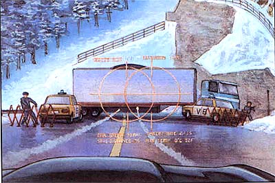 Road blocked