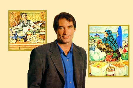 With pictures of Kustodiev