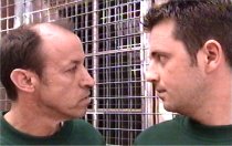 Kev Kelly threatening poor Larry