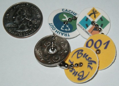 Buttons & Yen Coins
