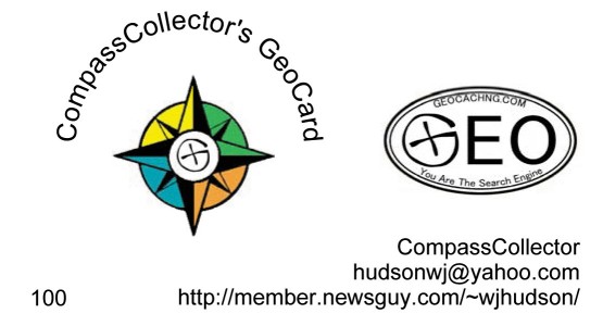 CompassCollector GeoCards