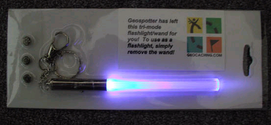 Geospotter's Tri-Mode Flashlight/Wands
