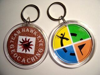 Team Hawk-eye's Keychain