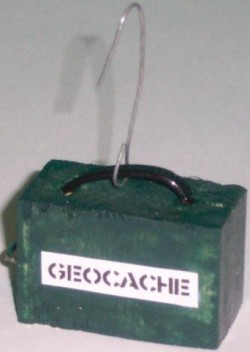 Geocache Christmas Ornament 