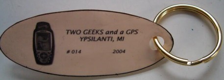 Keychains by Two Geeks and a GPS