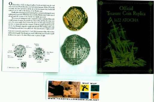 Team Yellowdog's Treasure Coins