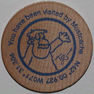Mustcache Wooden Geonickels
