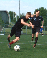 Skipper Jouni Ronkainen in action