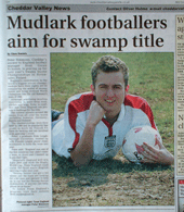 Article in the Cheddar Valley Gazette