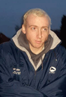 GB Swimmer Chris Cozens at a recent photoshoot
