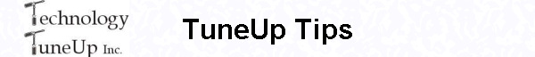 TuneUp Tips