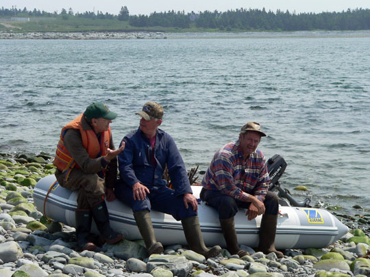 Crew: Israel d'Entremont, Rémi d'Entremont and Paul Tufts
