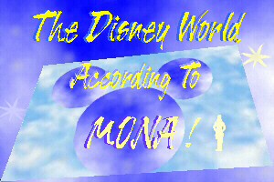 the Disney World According to Mona! logo