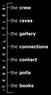 - crew.raves.gallery.connections.contact.polls.books -