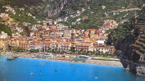 Minori-Maiori - Veduta Aerea