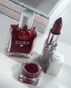 Stop nail enamel, Stop glitter dip lipstick, Stop glitter dip gloss cube