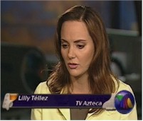 Lilly Tllez dando las primeras declaraciones sobre su atentando en Hechos con Javier Alatorre