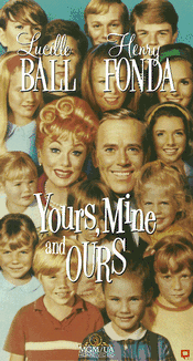 Yours, Mine and Ours Videotape Cover