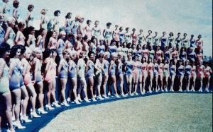 91 contestants competing for Miss Universe 1961