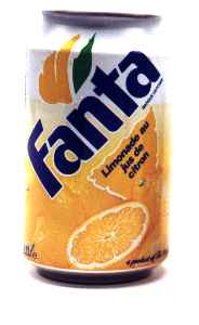 bottle of Fanta