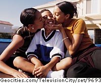 Kissing Tahj