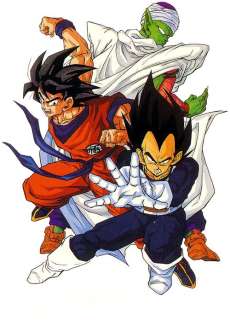 Goku, Vegeta and Piccolo!