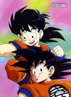 Goku and Gohan