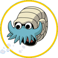 Omanyte: Pedra e �gua