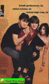 Ashton with Rachel Leigh Cook and Joseph Gordon-Levitt from Teen People
