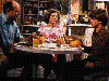 The Forman's eating dinner