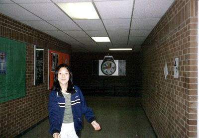 Alyssa in the halls of MDHS
