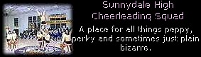 The Sunnydale High Cheerleading Squad