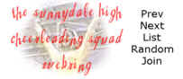 The Sunnydale High Cheerleading Squad Webring