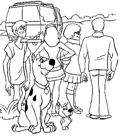 Scooby Coloring Book