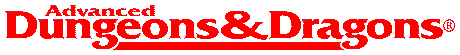 Advanced Dungeons and Dragons