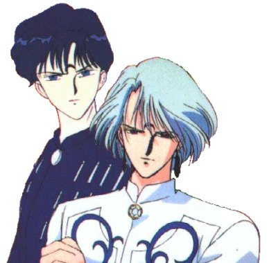 A shrine dedicated to the Sailor Moon villain from Nemesis, Sapphire.