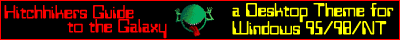 Hitchhikers Guide to the Galaxy Desktop Themes