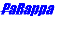 PaRappa The Rapper