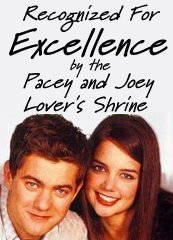Recognized for
Excellence by the Pacey and Joey Lover's Shrine