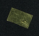 Piece of gold confetti