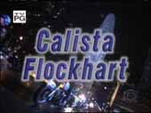 David Letterman - Calista Flockhart Interview:  Part Two