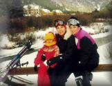 3 generaciones de esquiadoras