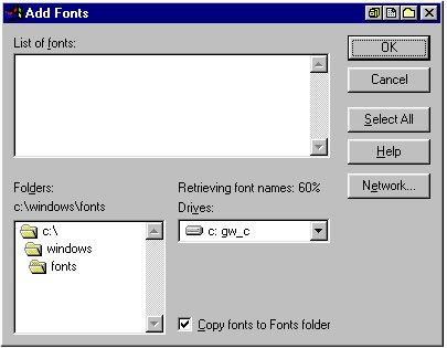 Add new font