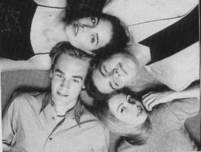 Group on Bed