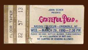 MY FIRST TAPER TICKET, Nassau, 3-28-90