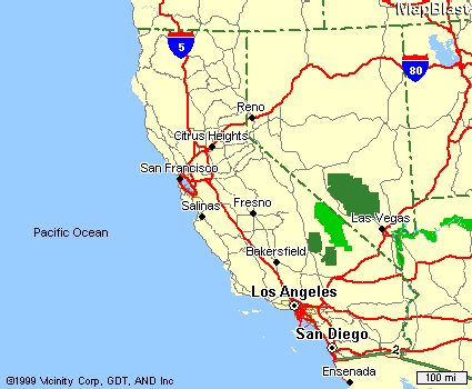 California  Map