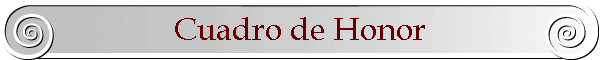 Cuadro de Honor