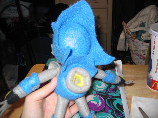 mecha sonic plush